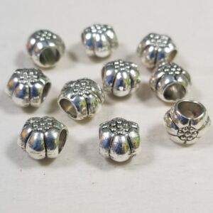 Мънисто метално - 40 бр - 21507