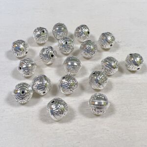 Мъниста метални 8 мм - 50 грама - 25078
