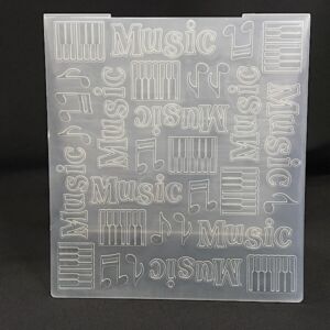 ПАПКА ЗА РЕЛЕФ 15 х 15 см - MUSIC 2