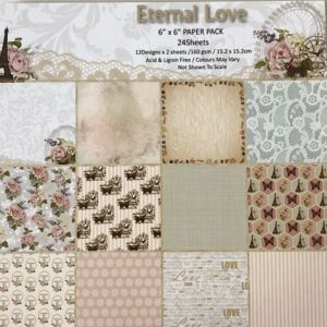 ДИЗАЙНЕРСКИ БЛОК 6" х 6" - ETHERNAL LOVE