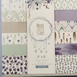 ДИЗАЙНЕРСКИ БЛОК 6" х 6" - More than stars