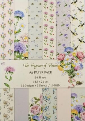 ДИЗАЙНЕРСКИ БЛОК А5 - The fragrance of flowers