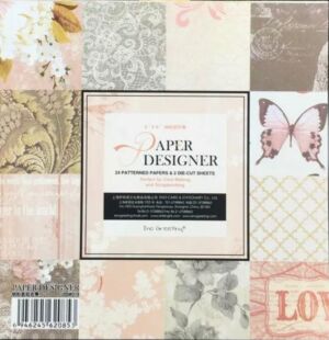 ДИЗАЙНЕРСКИ БЛОК 6" х 6" /15 х 15 см/ - 24 sheet + 2