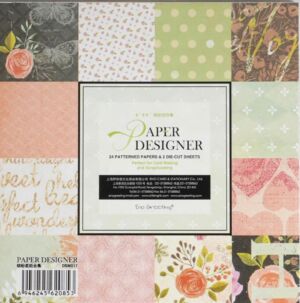 ДИЗАЙНЕРСКИ БЛОК 6" х 6" /15 х 15 см/ - 24 sheet + 2