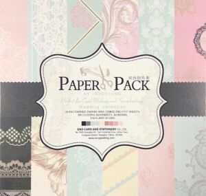 ДИЗАЙНЕРСКИ БЛОК 6" х 6" /15 х 15 см/ - 24 sheet + 3