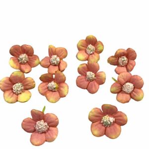 ТЕКСТИЛНИ ЦВЕТЯ - 50 бр - цвят 13 - 70116