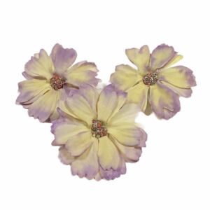 ТЕКСТИЛНИ ЦВЕТЯ - 60 бр - цвят 10