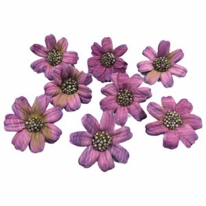 ЦВЕТЯ ТЕКСТИЛНИ - МАРГАРИТКИ - 40 БР - № 6