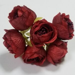 ЦВЕТЯ ТЕКСТИЛНИ - КОПРИНЕНИ БОЖУРИ - 30 бр - 2-9