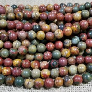 APPLE JASPER /ЯБЪЛКОВ ЯСПИС/ - 6 - 8 -10 mm