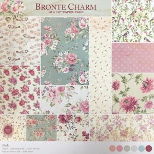 ДИЗАЙНЕРСКИ БЛОК 12" х 12" - BRONTE CHARM
