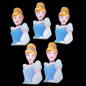 ДЪРВЕНА ДЕКОРАЦИЯ - ПРИНЦЕСА - 20 бр.