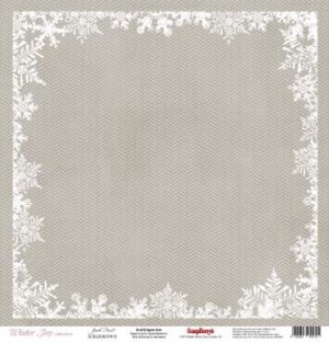 Дизайнерски блок 12" х 12" Scrapberry Jack Frost