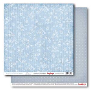 Дизайнерски блок 12" х 12" Scrapberry Winter
