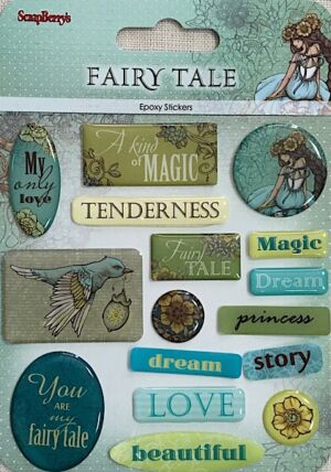 ДЕКОРАЦИИ К-Т - Стикери - Fairy Tale - Scrapberry`s