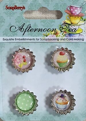 ДЕКОРАЦИИ КАПАЧКИ - Afternoon Tea - Scrapberry`s