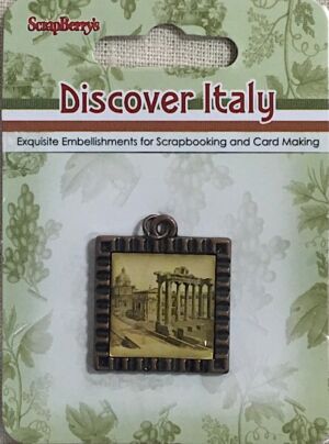 ДЕКОРАТИВЕН ЕЛЕМЕНТ Discover Italy - Scrapberry`s