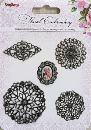 БРАДС к-т Floral Embroidery - Scrapberry`s