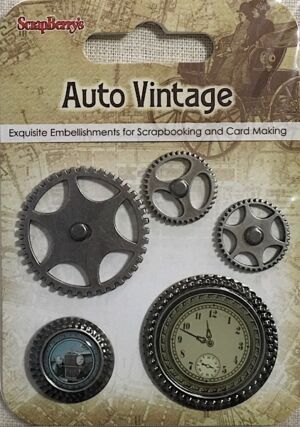 БРАДС к-т Auto Vintage - Scrapberry`s